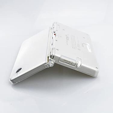 Imagem de yufulai Capa protetora compatível com Nintendo DS Series Ultra Clear Crystal Transparent Hard Shell Capa protetora para NDS Series (para NDSiLL)