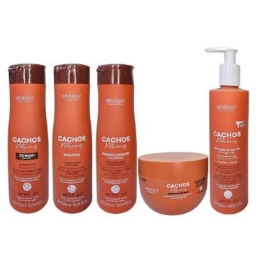 Imagem de Kit Arvensis Professional Cachos Naturais Shampoo 300ml  Condicionador