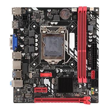 Imagem de Placa-mãe, placa mãe micro ATX, LGA 1155 pinos DDR3, interface VGA, PCIE 8Xx1, USB 3.0, transferência de 6 Gb/s, pino COM, placas-mãe de computador, todos os capacitores de estado sólido para