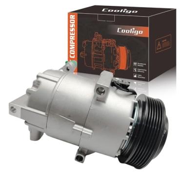 Imagem de Compressor de ar condicionado CO11304C com embreagem compatível com Hyundai Elantra 1.8L 2013, Kia Soul 2.0L 2012-2013, com embreagem A/C, compressor AC, substitui 977012K700, 977013X101