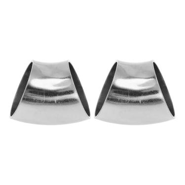 Imagem de Motoforti 2 peças 45 graus mandril curva cotovelo carro modificado tubo de escape tubulação 3.8 cm espessura OD 1,5 mm/16GA 38x50x1,5 mm 201 aço inoxidável tom prata