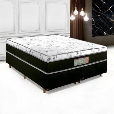 Imagem de Colchao Casal Agflex Uni - Face Espuma D28 1,88 X 1,38 X 0,25 Branco E Preto