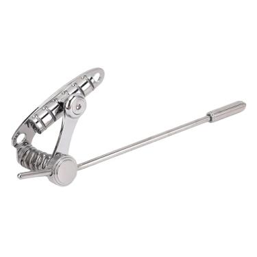 Imagem de Guitarra de Parada de Parada de Guitarra Tailpient Tremolo Saddle Bridge Combo Parte de Substituição Compatível Com les Trem