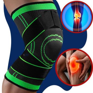 Imagem de Joelheira Articulada Para Artrose e Osteoartrite Lesões 100 Ajustável 