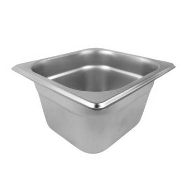 Imagem de Cuba Gastronômica Inox Gn 1/6 100mm Buffet Rechaud 3 Litros - Tribosho