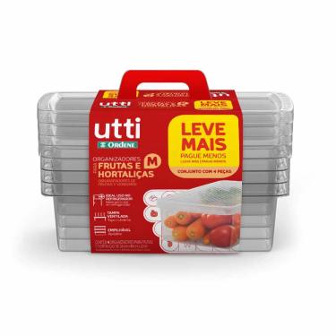 Imagem de Organizador de Geladeira Ordene em Plástico M