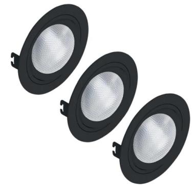 Imagem de 3 Spot Embutido Redondo Face Plana Par30 E27 - Save Energy