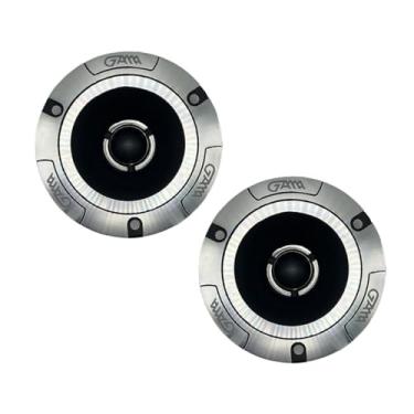 Imagem de GAMA AUTOPARTS Tweeter Super Bullet Em Prata, Estrutura De Alumínio 3" E Diafragma, 300 Watts Máx. 60 W Rms, 4 Ohms, Crossover Integrado (2)