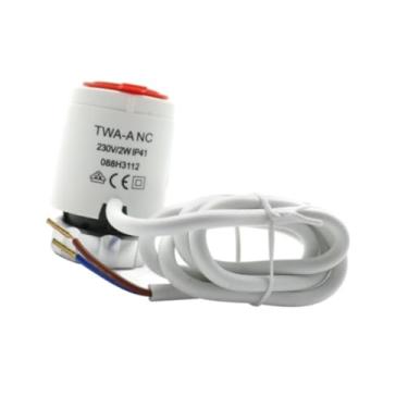 Imagem de simhoa Controlador de hub concentrador de aquecimento Caixa de controle multicanal conveniente Atuador de aquecimento de piso para de água quente de