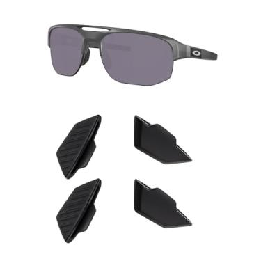 Imagem de Kygear 1 par de peças de nariz de substituição de silicone preto compatível com óculos de sol Oakley Mercenary OO9424, almofadas de nariz de borracha de silicone antiderrapante protetores de nariz