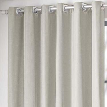 Imagem de Cortina Lunna Voil Gaze Microfibra 3,00x2,60m Sala Quarto Varão 3m - M