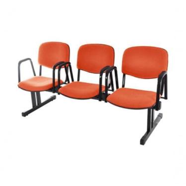 Imagem de Cadeira Em Longarina Para Auditórios Linha Hotel Vermelho - DESIGN OFF