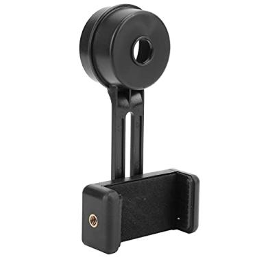 Imagem de Drfeify Adaptador de Smartphone Titular Simples Instalação de Celular Telescópio Adaptador de Microscópio Em Todo Tipo de Telefone Inteligente (Preto)