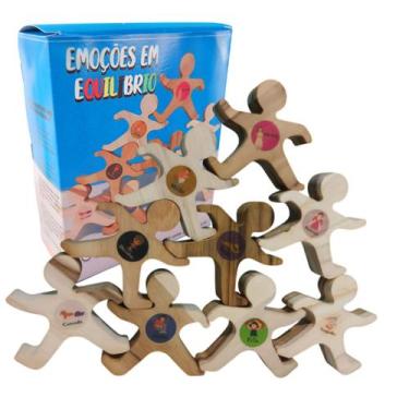 Imagem de Jogo Atividade 11 Equilibristas das Emoções para Crianças - Coleção Te