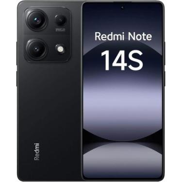 Imagem de Celular Xiaomi Redmi Note 14S 258GB / 8GB de RAM, Preto, Camera 200 Mp