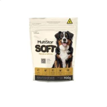 Imagem de Ração macia dog star soft natural alimento cães petisco 700g - Star Fo