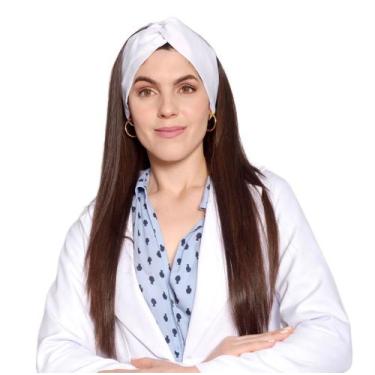 Imagem de Touca Turbante Feminina Eva Branco - Gardenia Jalecos