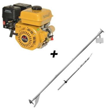 Imagem de Rabeta para Barco 2,2 m Motor Buffalo 6,5 cv Modelo Simples - Buffalo 