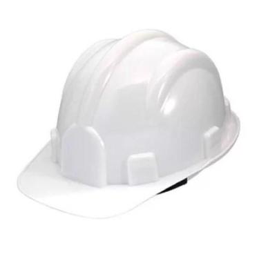 Imagem de Capacete de Segurança Branco Plastcor - DIVERSOS
