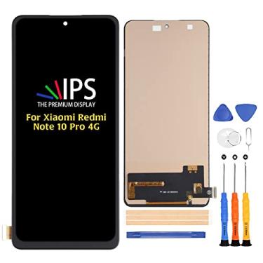 Imagem de A-MIND Para Xiaomi Redmi Note 10 Pro 4G/Redmi Note 10 Pro Max/Redmi Note 10 Pro Tela de substituição (não original) Tela sensível ao toque digitalizador LCD Kits de reparo de montagem completa, com