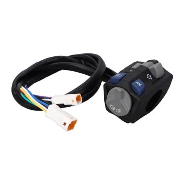 Imagem de Naroote Chave do Botão do Farol Chifre, Interruptor Flexível de Training Florcel Fartlight Hort 7811-107-0000 Fácil de Usar para 125 200 250 300 380 400 450 520 EXC (Estilo quatro)