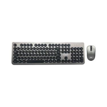 Imagem de Kit Teclado Mouse Sem Fio 1600 Dpi Tm410 Wireless Compacto - OEX