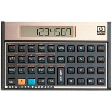 Imagem de Calculadora Financeira HP 12C Gold Original, 120 Funções, RPN, 10 Dígi