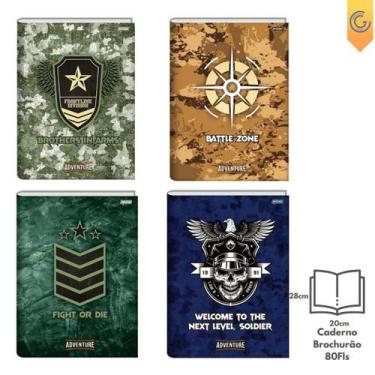Imagem de Caderno Brochurão 80 Fls Adventure - Jandaia