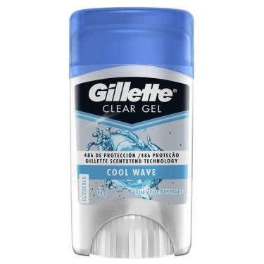 Imagem de Desodorante Gillette Clear Gel Cool Wave Stick Antitranspirante 45g