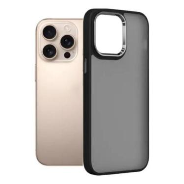 Imagem de Capa Capinha Space Translucida Fosca Case Compatível Para iPhone 16 Pr