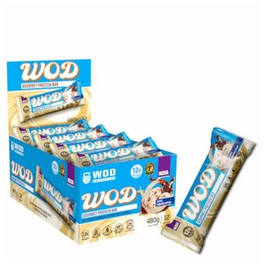 Imagem de Wod Gourmet Protein Bar - 1 Unidade de 40g Cookies & Cream - Wod Nutrition