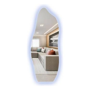 Imagem de Espelho Grande Orgânico Com Led 70x140 Cm - Espelho Top, Frio