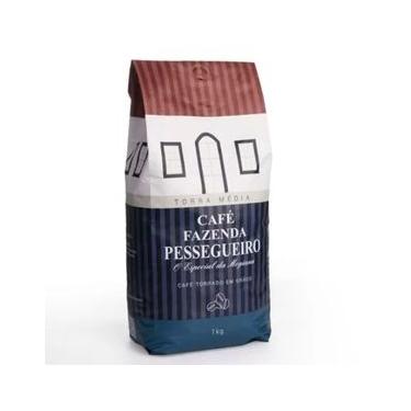 Imagem de Café Fazenda Pessegueiro Em Grãos 1 Kg Café Fazenda Pessegueiro Em Grãos 1kg