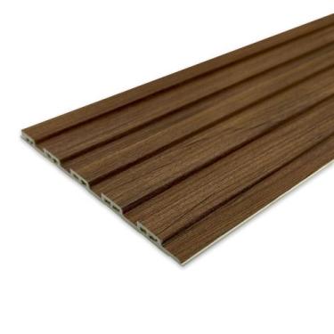 Imagem de Painel Ripado Easy 90cm x 15cm 12 unid. - Talatto Painéis, Freijo, 12