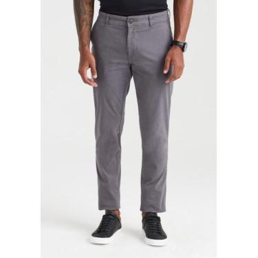 Imagem de Calça Docthos Slim Sarja, 008 chumbo, 44