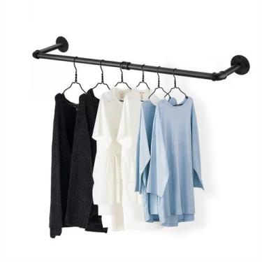 Imagem de Rack de roupas montado na parede Fobule 54" Industrial Style