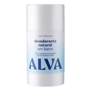 Imagem de Alva Desodorante Em Barra Sem Perfume Vegano 55g