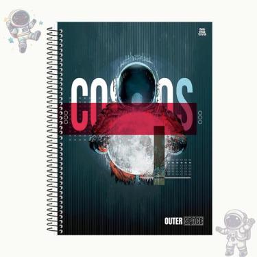 Imagem de Caderno Universitário Outer Space 20 matérias 320 folhas - Animativa, 