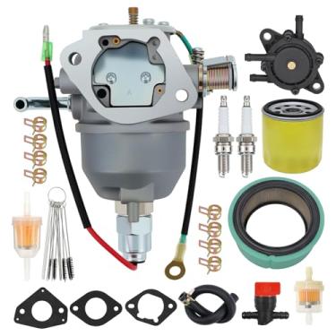 Imagem de Para carburador 24 853 61-S para Kohler CV22 CV23 CV620 CV640 CV670 CV680 25hp 27hp Command PRO motor de cilindro duplo substituição de carburador 24 853 22-S 24 853 102-S 24 853 303 P 24 853 169-S