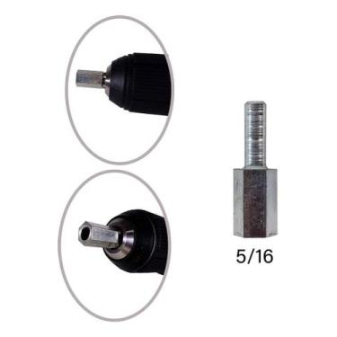 Imagem de Adaptador P/furadeira 1000k 5/16hookit M222 - MILKITS