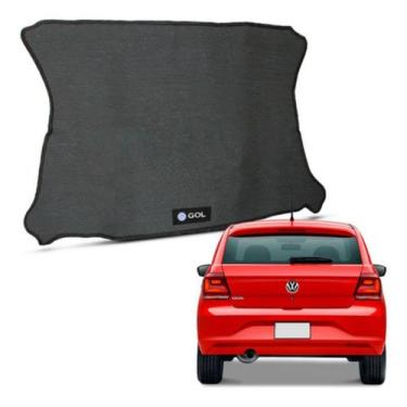 Imagem de Tapete Porta Malas Gol G5 G6 G7 09 A 2017 Impermeável Bordado Borracha