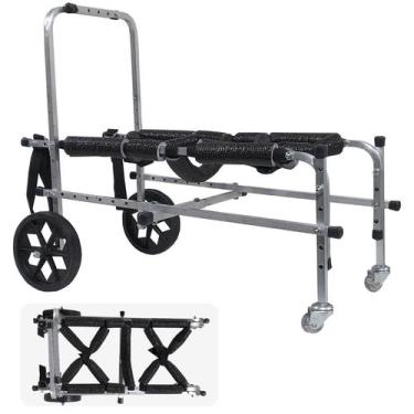 Imagem de Cadeira Andador De 4 Rodas Para Cachorro Pets Medio Porte N3 - Pet Bes