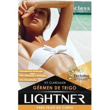 Imagem de Kit clareador Lightner Gérmen de Trigo clareamento acelerado hidrata p
