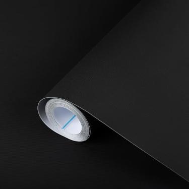 Imagem de Abyssaly Papel de parede amigo da pele preta descasque e cole 39,9 cm x 1,000 cm