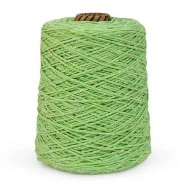 Imagem de Barbante euroroma colorido 4/4 cor 801 verde limão unidade - EUROFIOS