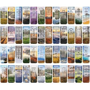 Imagem de Marcadores magnéticos Zonon Bible Verse 48 unidades em estilo floresta