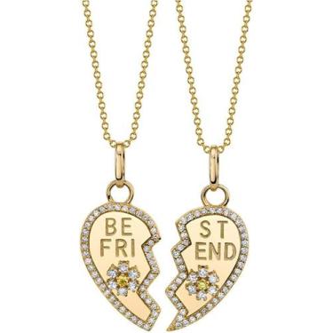 Imagem de Colar para Melhores Amigos Amigos 2 Conjunto Teen Girls BFF Chic H - H