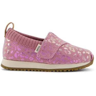 Imagem de TOMS Girl's, Alpargata Resident Tiny Slip-On - Infantil, Csm Pnk Ir Lp, 17
