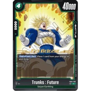 Imagem de Carta Dragon Ball TCG - Trunks : Future (Blazing Aura Pre-Release) - Comum