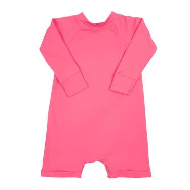 Imagem de Macaquinho Praia Bebê e Infantil Proteção UV Chiclete Neon Concuca-Feminino